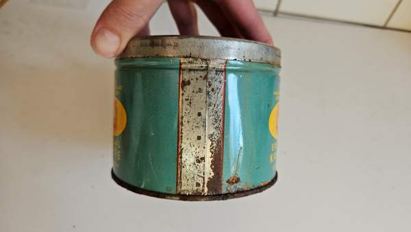 Kesko vintage peltipurkki kahvi purkki Helsinki - valokuva 5