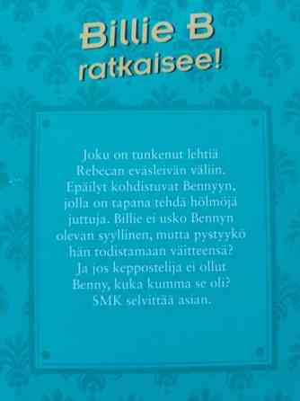 2x BillieB-mysteerit alakouluikäiselle Yloejaervi