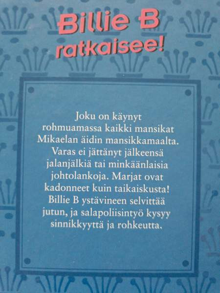 2x BillieB-mysteerit alakouluikäiselle Yloejaervi – foto 3