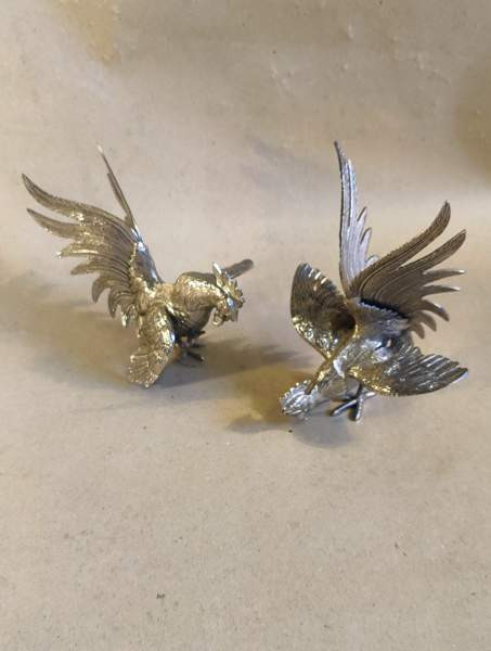 Taistelevat Kukko pöytäkoristeet Helsinki - valokuva 1