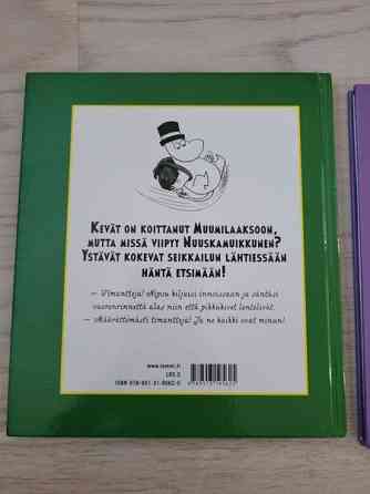 2kpl Muumi -kirjaa Pirkkala