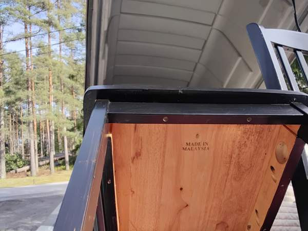 Musta keittiötuoli Kaarina - photo 2