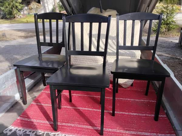 Musta keittiötuoli Kaarina - photo 1