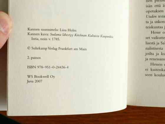 Hermann Hesse - Siddhartha Tampere