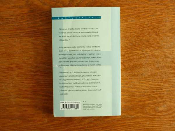 Hermann Hesse - Siddhartha Tampere - photo 5