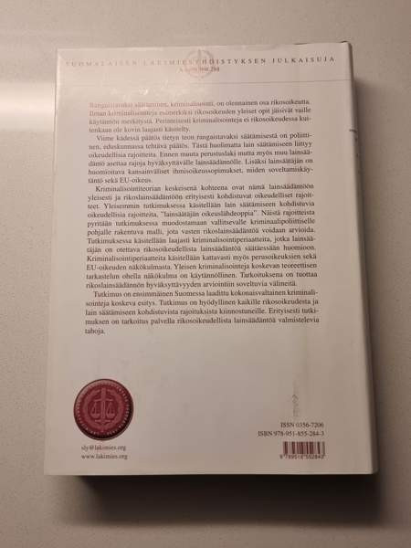 Sakari Melander: Kriminalisointiteoria Helsinki – foto 3