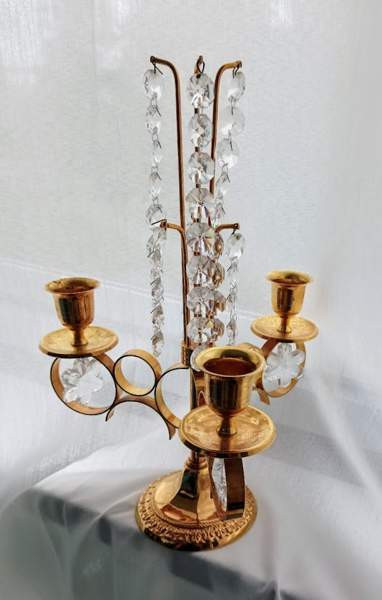 Turun Kristalli kynttelikkö kolmelle kynttilälle Helsinki - изображение 3