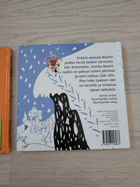 2kpl Muumi -luukkukirjoja Pirkkala – foto 3