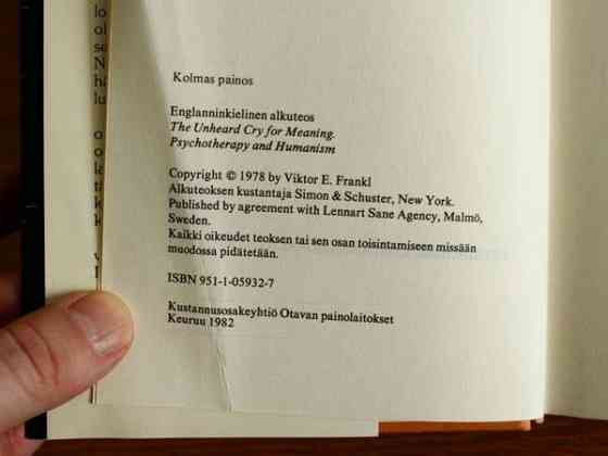 Viktor E. Frankl - Elämän tarkoitusta etsimässä Tampere