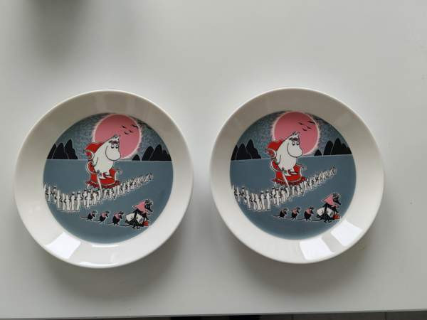 Muumilautaset 2kpl Ylivieska – foto 1