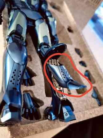 Hot Toys MMS314 Iron Man Mk III Stealth figuuri Тампере