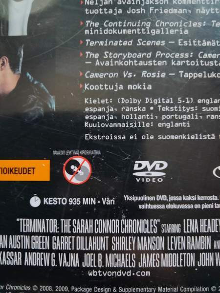 Sarah Connorin aikakirjat 2 kausi Йоэнсуу - изображение 3