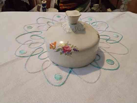 Kesäkukka voiastian kansi Mikkeli