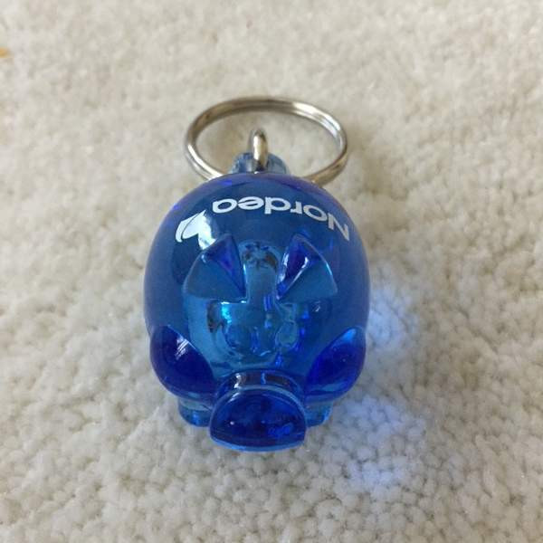 Nordea sininen possu avaimenperä Keuruu - valokuva 1