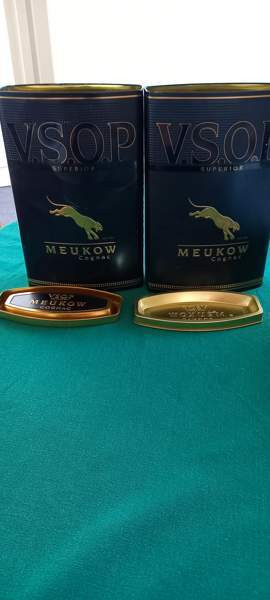 2 kpl VSOP Meukow cognac peltipurkkeja Helsinki – foto 4