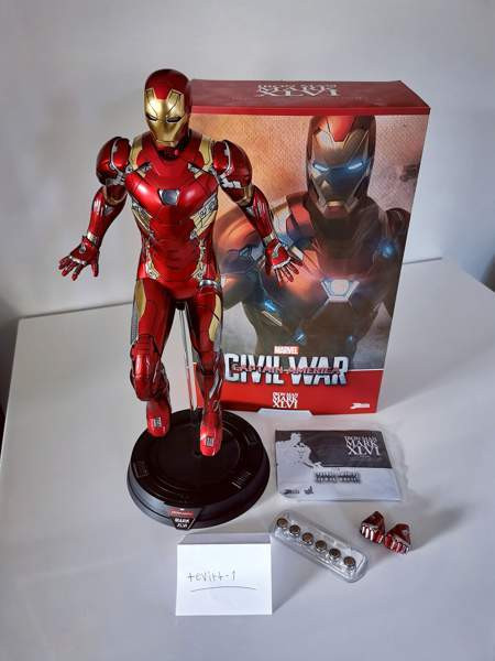 Hot Toys PPS003 Iron Man Mk XLVI Power Pose figuuri Tampere - valokuva 1