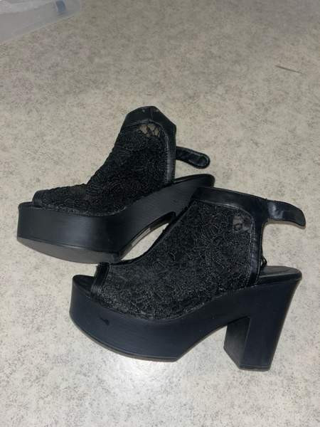 Mustat pitsi korkokengät Tampere - photo 1