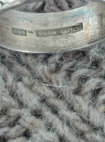 Hopea sormus  design Aleksi Saviala Helsinki - photo 2