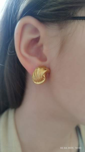 Kauniit korvakorut 18 karaatin kullasta Helsinki - изображение 1