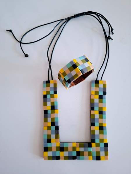 Marimekko kaulakoru+rannekoru setti Helsinki - изображение 1