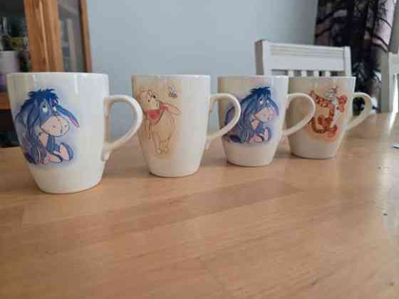 Disney kahvimuki, tikru, puh ja ihaa x2 Vantaa