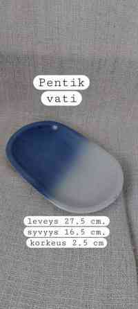 Tarjoilu-/paistoastiat, mm. Pentik Sotkamo