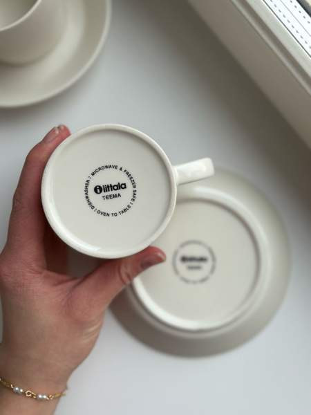 Iittala teema kuppi ja aluslautanen Лахти - изображение 2