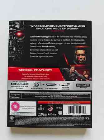 The Terminator 4K UHD + Blu-ray (avaamaton, muoveissa) Turku