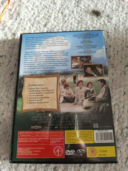 Finding Neverland DVD Kauhava – foto 2