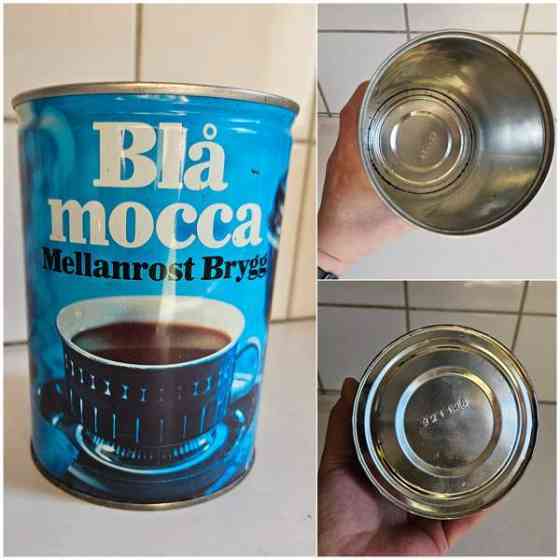 Vintage peltipurkki Helsinki