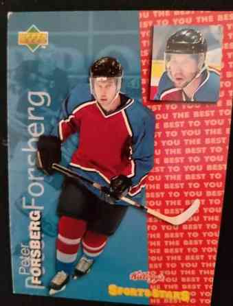 Peter Forsberg keräilykortti Vantaa