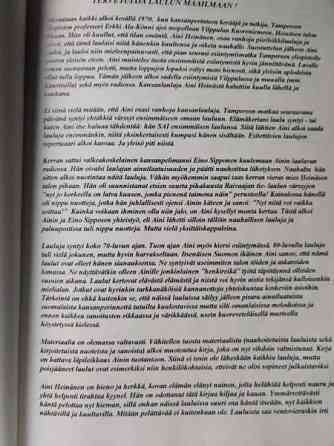 Aini Heinäsen lauluja Kajaani