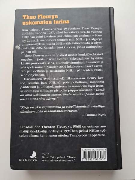 Theo Fleury- elämänkerta Jyvaeskylae - photo 2