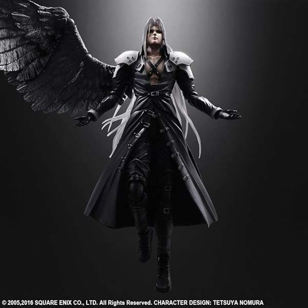 Square Enix Play Arts Advent Children Sephiroth figuuri Tampere - valokuva 6