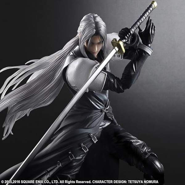 Square Enix Play Arts Advent Children Sephiroth figuuri Tampere - valokuva 5
