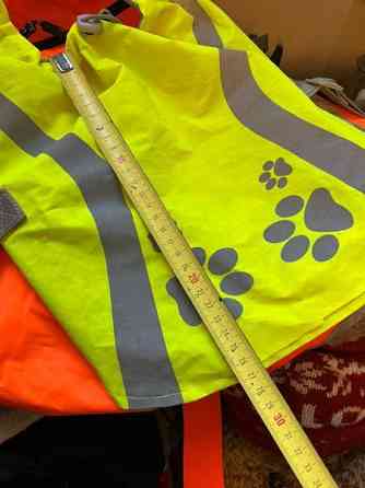 Heijastava sadetakki , pituus 27 cm koiralle Helsinki