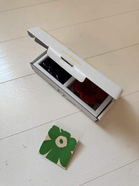 Marimekko Unikko kynttilälyhty / tuikku 2kpl Тампере - изображение 2