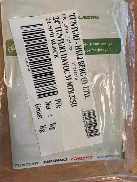 Tunturi Havoc 24” Vaasa - valokuva 4