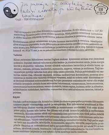 Taiji Terveyspallot Helsinki