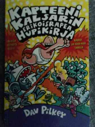 Kapteeni kalsarin erikoisrapea hupikirja Kuopio