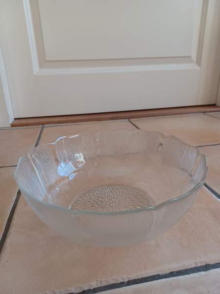 Vintage Arcoroc Fleur lasikulho Vantaa - valokuva 3