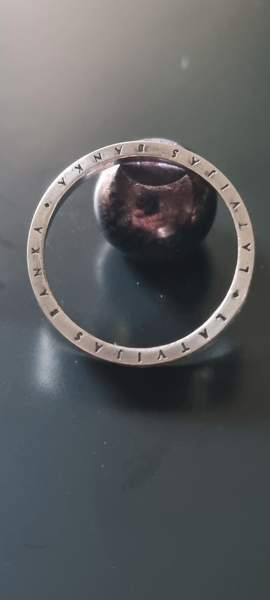 Kolikkosormus Latvia Lati Ilmainen toimitus! Mustasaari - photo 2