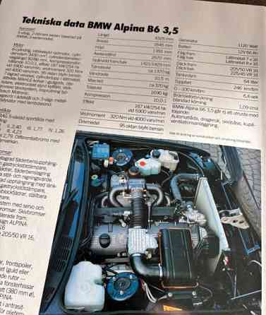 E30 BMW ALPINA B6 3.5 esite Turku