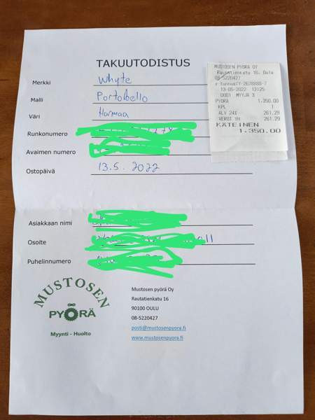 Whyte Portobello V3 Oulu - photo 7