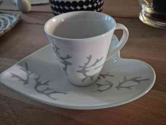 Pentik Saaga sydänmalja+muki Пори