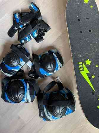 Lasten skeittilauta ja suojat Kangasala