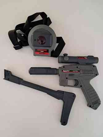 VINTAGE QuickShot Laserpistooli ja maali Espoo