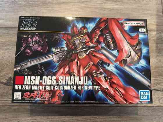 Gunpla MSN-06S Sinanju Gundam HG Kokkola