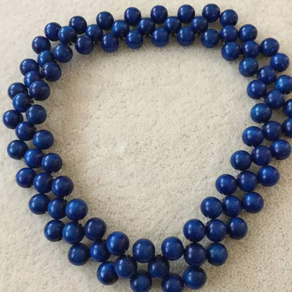 Sininen kaulakoru Keuruu – foto 2