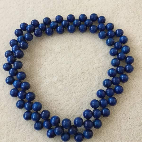 Sininen kaulakoru Keuruu – foto 1